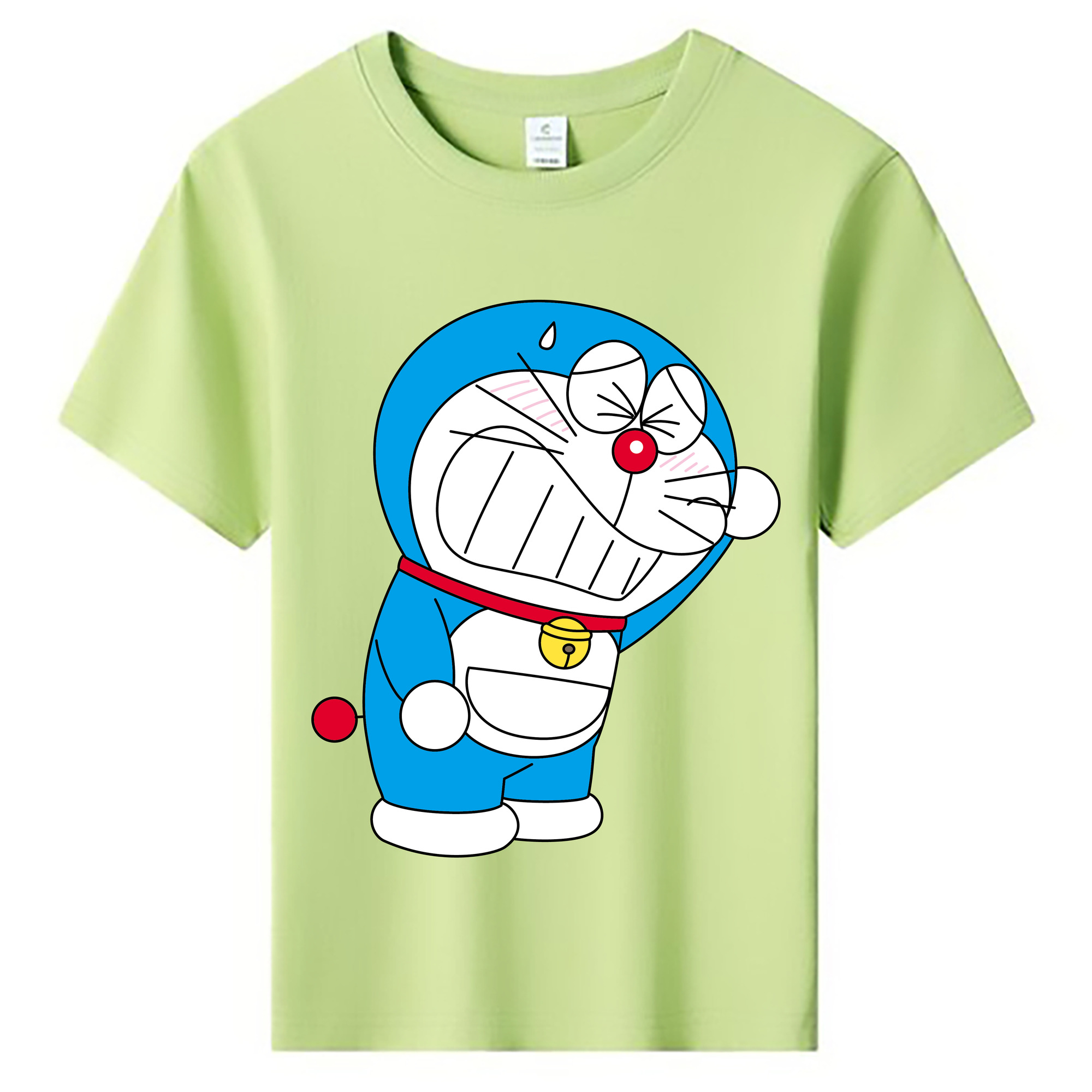 （画像用） ドラえもん Doraemon 綿100％キッズTシャツ（フロントプリント）